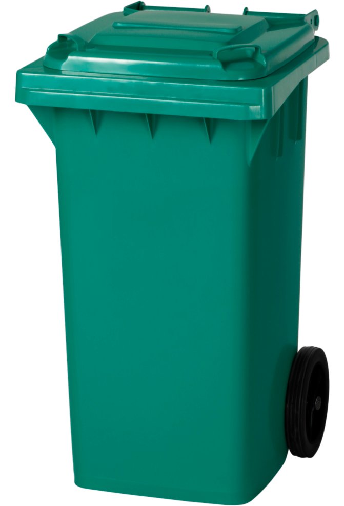 سلة مهملات بلاستيكية