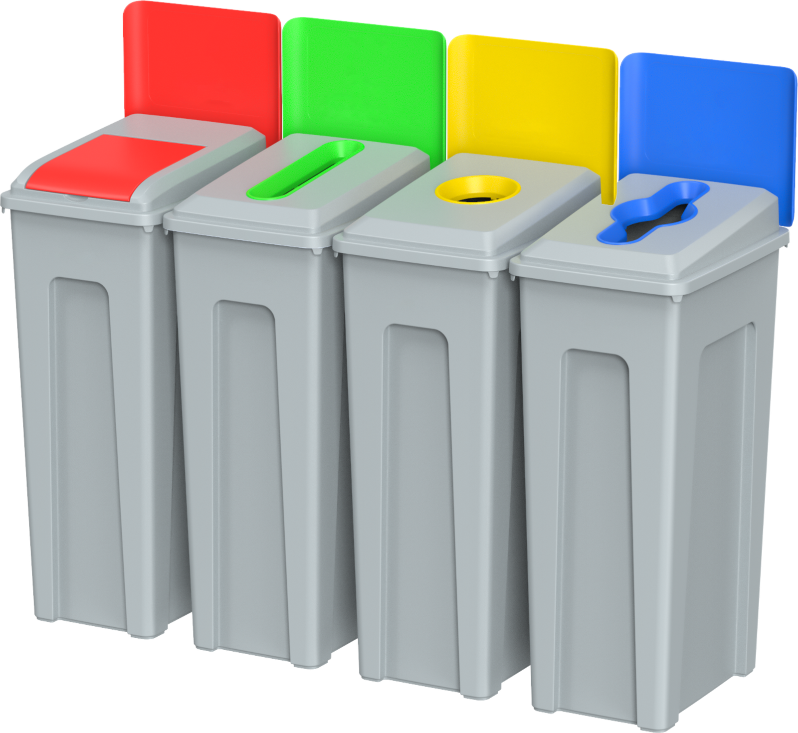 صندوق قمامة لفرز النفايات